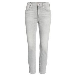 NWT Citizens of Humanity Rocket Crop in Phantom Gray High Rise Skinny Jeans 24